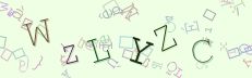 This is a captcha-picture. It is used to prevent mass-access by robots. (see: www.captcha.net)